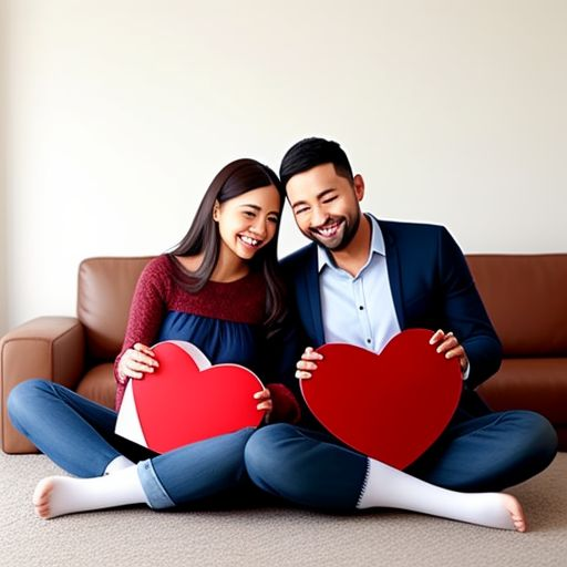 Sweet anniversary gifts with picture on leaf.